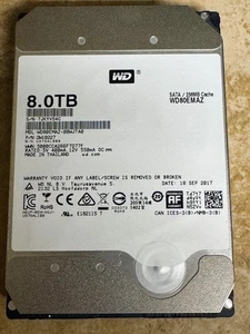 Western Digital WD80EMAZ 8 TB, intern, 3,5" Festplatte - Bild 1 von 2