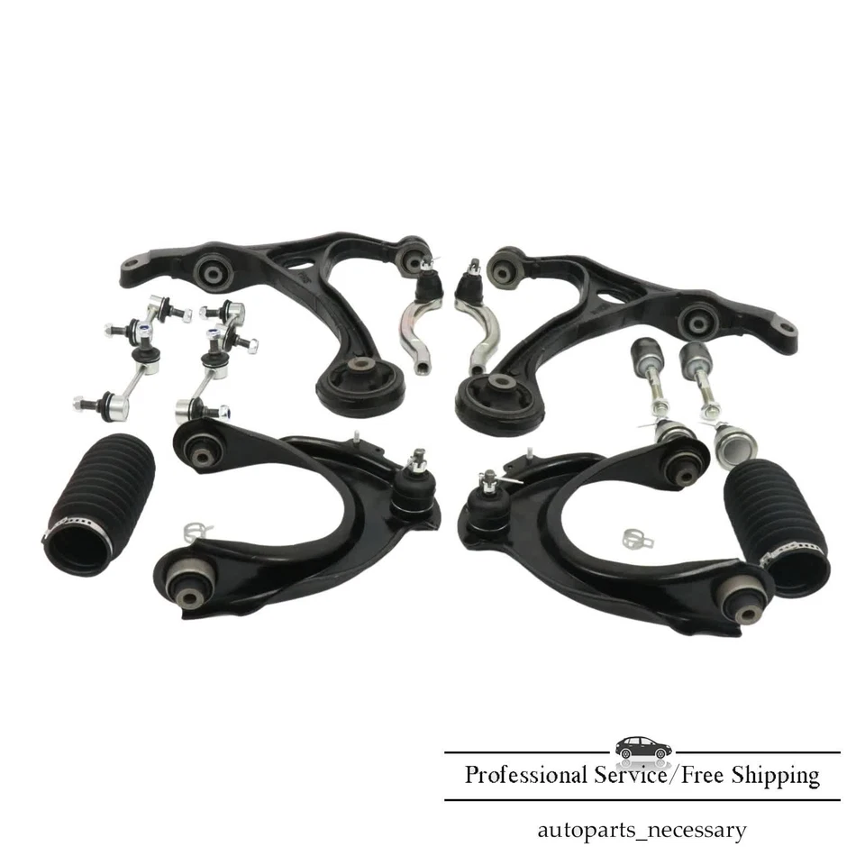 Juego de brazo de control inferior superior delantero para Acura TL 2004-2006 16 piezas Foto 1 de 4
