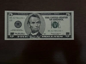 Rare $5* Star Note 1999 Series - Picture 1 of 4