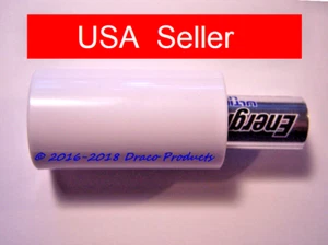 Convert AA Battery C CELL with Adapter Holder 1.5V Cell Convert 1 AA to 1 C Size - Picture 1 of 7