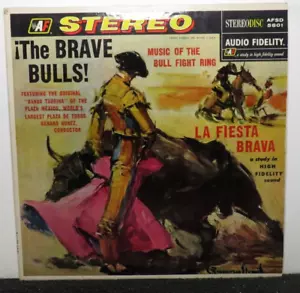 THE BRAVE BULLS LA FIESTA BRAVA BANDA TAURINA (VG+) AFSD-5801 LP VINYL RECORD - Picture 1 of 4