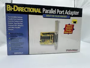 BI-Directional Parallel Port Adapter Mod. DRPARAL1 Factory Sealed - Picture 1 of 5