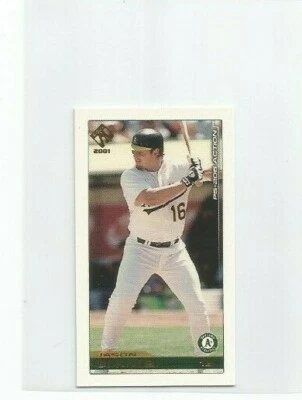 Jason Giambi (Oaland A's) 2001 PACIFIC STOCK PRIVADO ACCIÓN PS-206 MINI #42 Foto 1 de 2