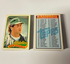 1989 Topps Tiffany Singles You Pick