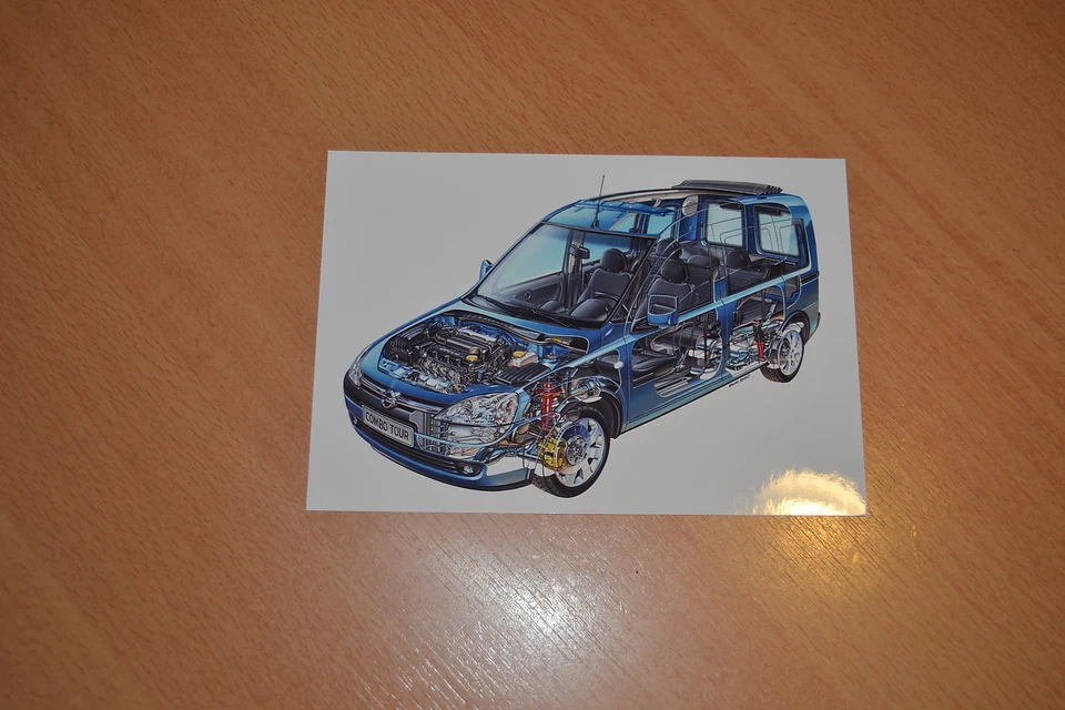 PHOTO DE PRESSE ( PRESS PHOTO ) Opel Combo Tour de 2002 OP541 - Photo 1/1