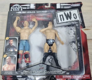 Scott Hall vs. Stone Cold Steve Austin Jakks WWE ohne Etikett Battle for Dominance *NEU* - Bild 1 von 4