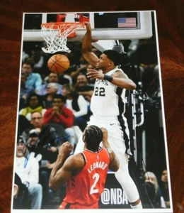 SAN ANTONIO SPURS RUDY GAY SIGNED 12X18 PHOTO NBA!!! - Imagen 1 de 1