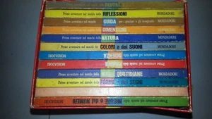 PRIME AVVENTURE NEL MONDO DELLE cofanetto completo di 12 volumi -MONDADORI 1967 - Picture 1 of 7