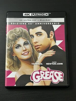 GREASE con John Travolta - 4K UHD + BLURAY ITA 40esimo anniversario in italiano - Immagine 1 di 4
