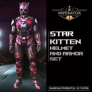 Star Citizen - STAR KITTEN HELMET AND ARMOR SET - Foto 1 di 1