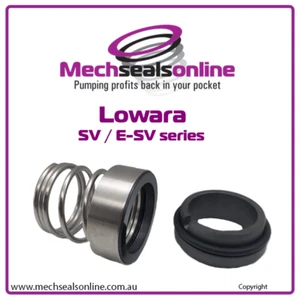 Lowara 8SV-16SV pump mechanical seal kit + O-ring Part # KL01AAE or LWSPKL01AAE - Bild 1 von 3
