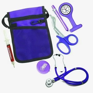 Weihnachtsgeschenke für Krankenschwester Set Starter Stethoskop Etui Stiftlicht Schere Uhr - Bild 1 von 6
