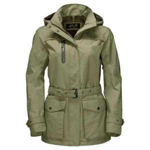 Jacke Jack Wolfskin Kimberley Parka Khaki Damen Gr L #K4 - Bild 1 von 1