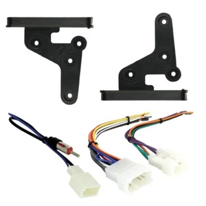 Kit de tablero y cables de instalación de radio doble din estéreo para automóvil 95-8202 para Subaru y Toyota - Imagen 1 de 6