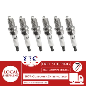 6pcs Iridium Spark Plug Kit For 2002-2006 Suzuki Grand Vitara XL-7 2.7L - Picture 1 of 6