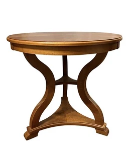 Ethan Allen Legacy Maple Round Table French Country USA - Picture 1 of 9