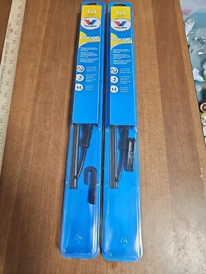  Two Valvoline Surge Windshield Wiper 14" 836425, Black, New In Box - Image 1 of 3