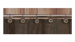 Bone Collector Shower Curtain Hooks Set of 12 - Picture 1 of 2