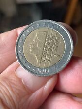 Moneta da  2 euro OLANDA - BEATRIX KONINGIN DER NEDERLANDEN- emissione 2000