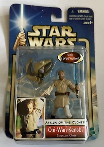 NUEVO Star Wars AOTC Obi-Wan Kenobi Coruscant Chase #03 2002 Hasbro - Imagen 1 de 8