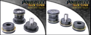 For BMW E46 M3, Powerflex Poly BLACK REAR SUBFRAME PFR5-4610M3BLK / PFR5-4611BLK - Picture 1 of 2
