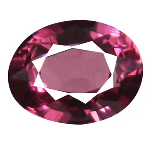 1.16 ct AAA+ Remarkable Oval Shape (7 x 5 mm) Pinkish Red Rhodolite Garnet - Picture 1 of 1