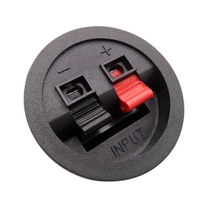 20 szt. Okrągła skrzynka przyłączeniowa audio z dwoma zaciskami kabli audio WP2-9, średnica 55mm - Zdjęcie 1 z 5