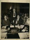 1934 Press Photo N.R. Bates Of E.I. Dupont De Nemours Corp. Testifies To Senate