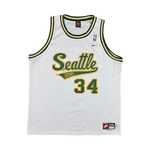 Ray Allen Seattle SuperSonics Vintage Nike NBA Jersey Size XXL - Picture 1 of 9