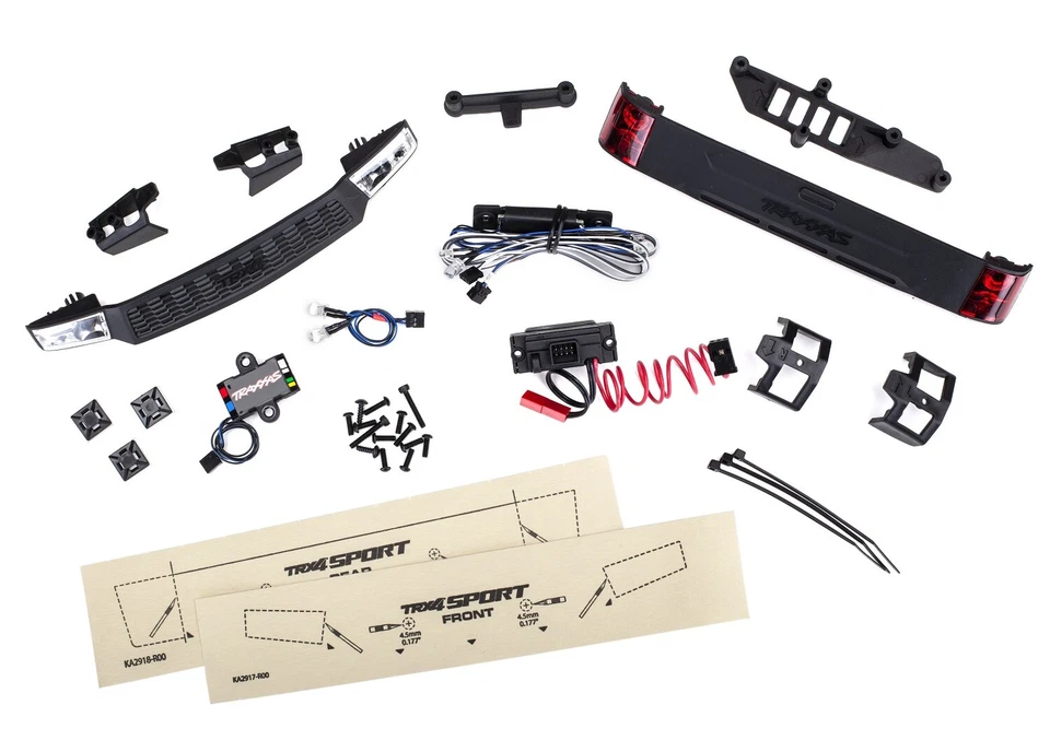 TRAXXAS 8085 Kit Luci Led per TRX4 Sport/LED LIGHT SET COMPLETE TRX4 SPORT - Immagine 1 di 1