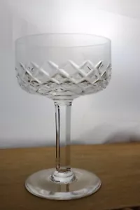 Orrefors Elisabeth Tall Sherbet/Champagnerbecher (en) Glasschnitt Kreuz - Bild 1 von 3