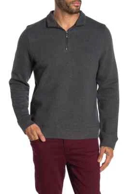 Sudadera Toscano Cuello Simulado Cuarto Cremallera Talla XXL - Carbón Foto 1 de 2