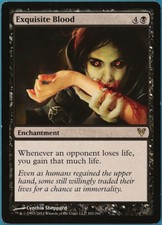 Exquisite Blood Avacyn Restored NM Black Rare MAGIC CARD (ID# 240674) ABUGames