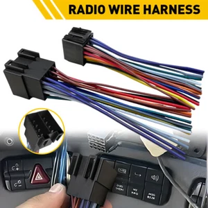 Fits For Freightliner Culumbia 2002-2018 Car Stereo Radio Wiring Harness Adapter - Picture 1 of 15