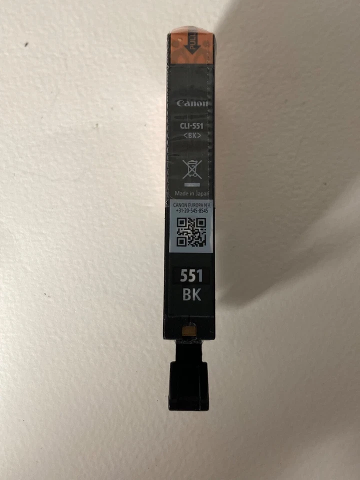 Genuine Canon CLI-551BK Black Ink Cartridge 6508B001 - Image 1 of 1