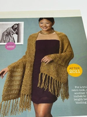 Kris Percival Shawl Knitting Pattern One Size Magazine Pages - Image 1 of 3