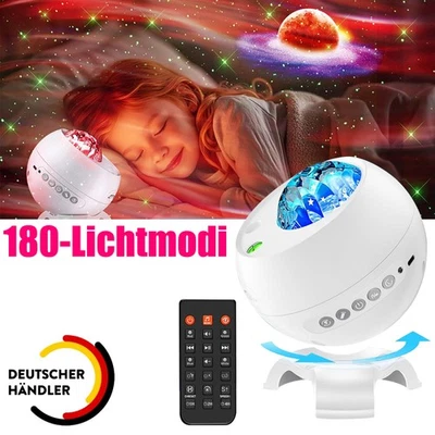 LED Projector Starry Sky Lamps Galaxy Nebula Night Light USB Northern Lights - - Image 1 of 4