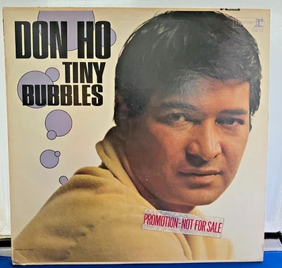 DON HO: Tiny Bubbles REPRISE 12" LP  Rare PROMO 1966 Tested EX HTF - Image 1 of 4