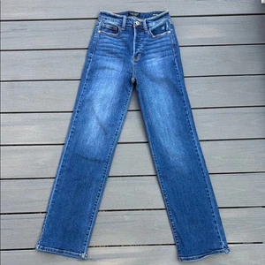 Judy Blue High Rise Button Fly Medium Wash Denim Jeans Size 25 - Picture 1 of 9