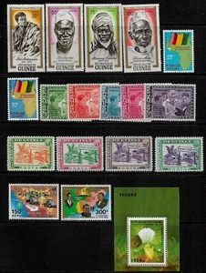 23092 Guinea Small Mint Never Hinged Collection - Picture 1 of 1