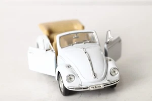 Welly  1:24 No 2091  Volkswagen VW Beetle Convertible Cabrio  weiß (337974) - Picture 1 of 4
