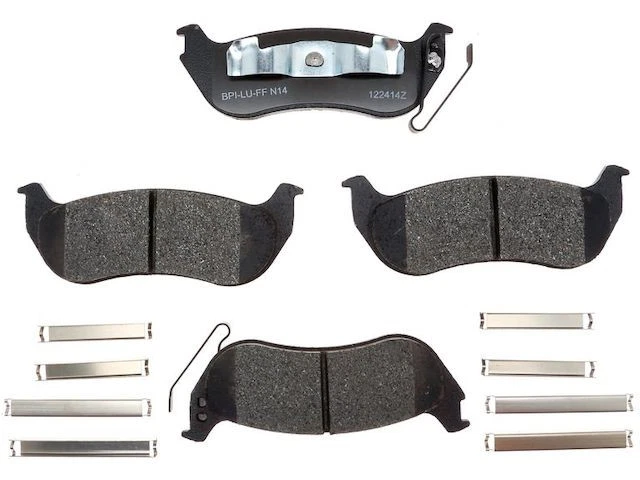 Juego de pastillas de freno traseras Raybestos 12861PWNX 2005 para Jeep Wrangler 2004-2006 Foto 1 de 2