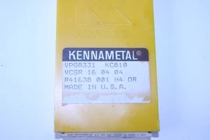 KENNAMETAL Wendeschneidplatten VPGR331 KC810 5 Stück - Bild 1 von 2