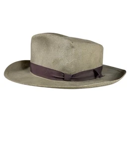 1940s / 1950s Panama Hat Size 7 1/4 - Picture 1 of 8