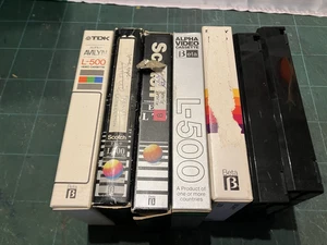 7x Betamax Tapes, old tv recordings Laurel & Hardy Sony MOLD require cleaning - Picture 1 of 9