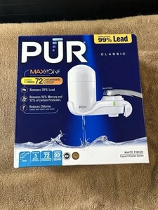 PUR Maxion Classic Faucet Filtration System White Finish FM-3333B BRAND NEW - Picture 1 of 8