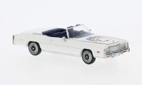 Brekina 19759 - 1/87 Cadillac Eldorado Convertible, Bianco, 1976, American Eagle - Immagine 1 di 1