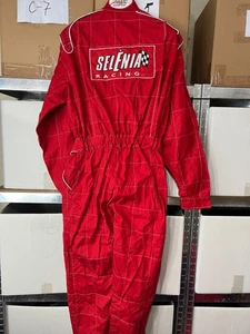 Selenia Racing Team Performance Motor Oil Coverall Work Mens Mechanic Large - Picture 1 of 19