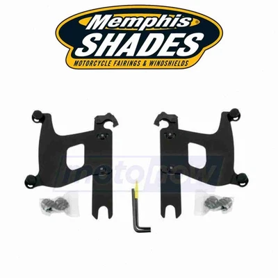 Memphis Shades Trigger-Lock Mount Kit for Bullet Fairing for 2001-2006 iu - Image 1 of 4