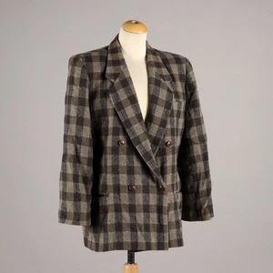 Giacca Vintage Emporio Armani in Lana Taglia 46 Italia - Foto 1 di 7